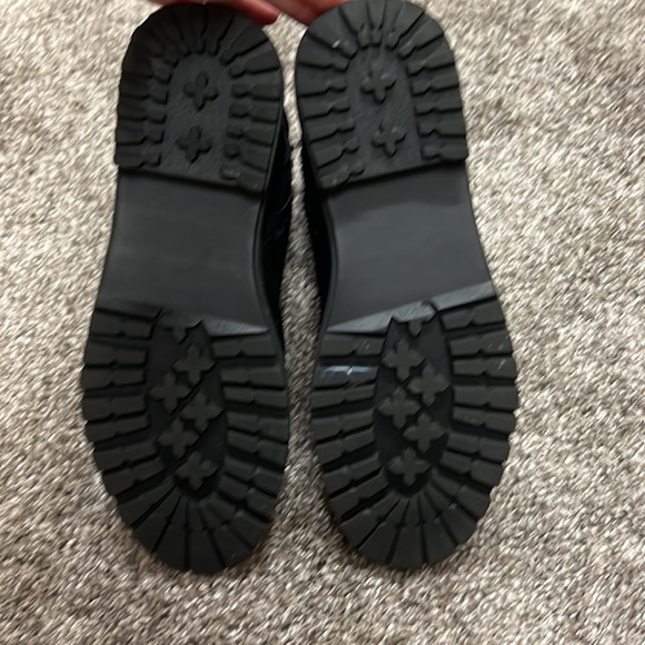 Black Lace Up Boots - Picture 4 of 4